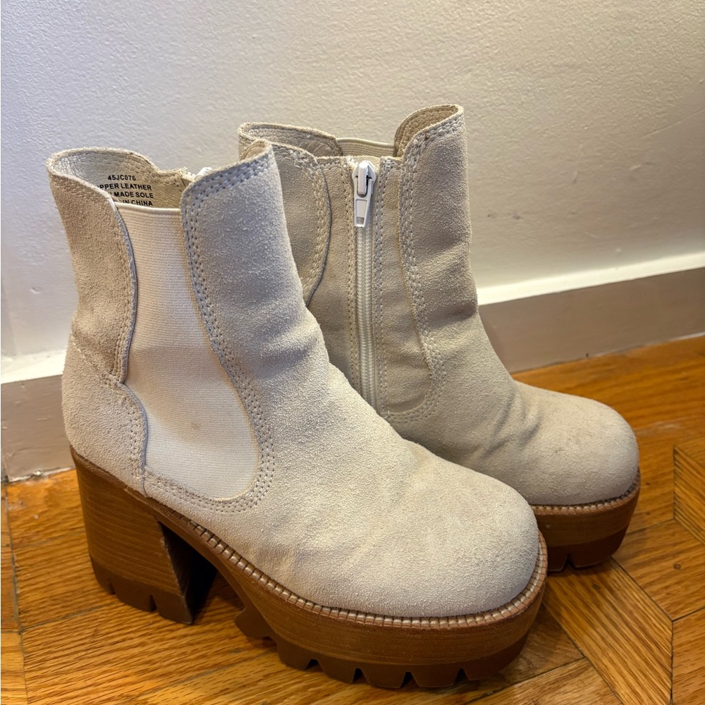 Jeffrey Campbell Bone Platform Boots - Picture 2 of 10